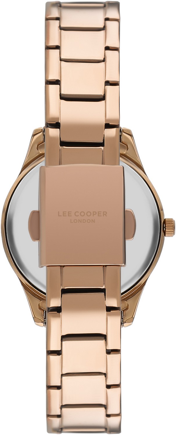 LEE COOPER  Женские часы, кварцевый механизм, суперметалл, 34 мм