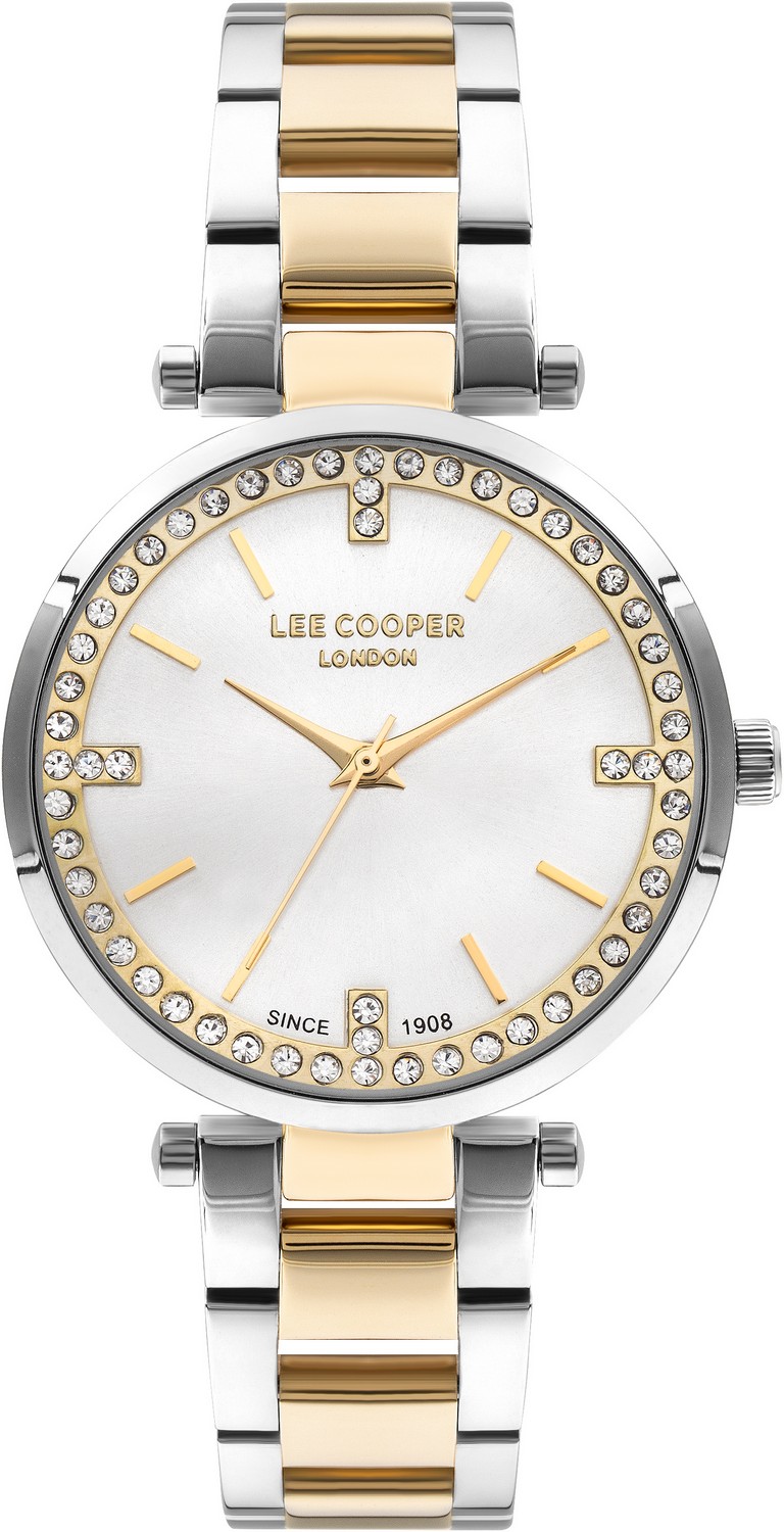 LEE COOPER  Женские часы, кварцевый механизм, суперметалл с покрытием, 33 мм