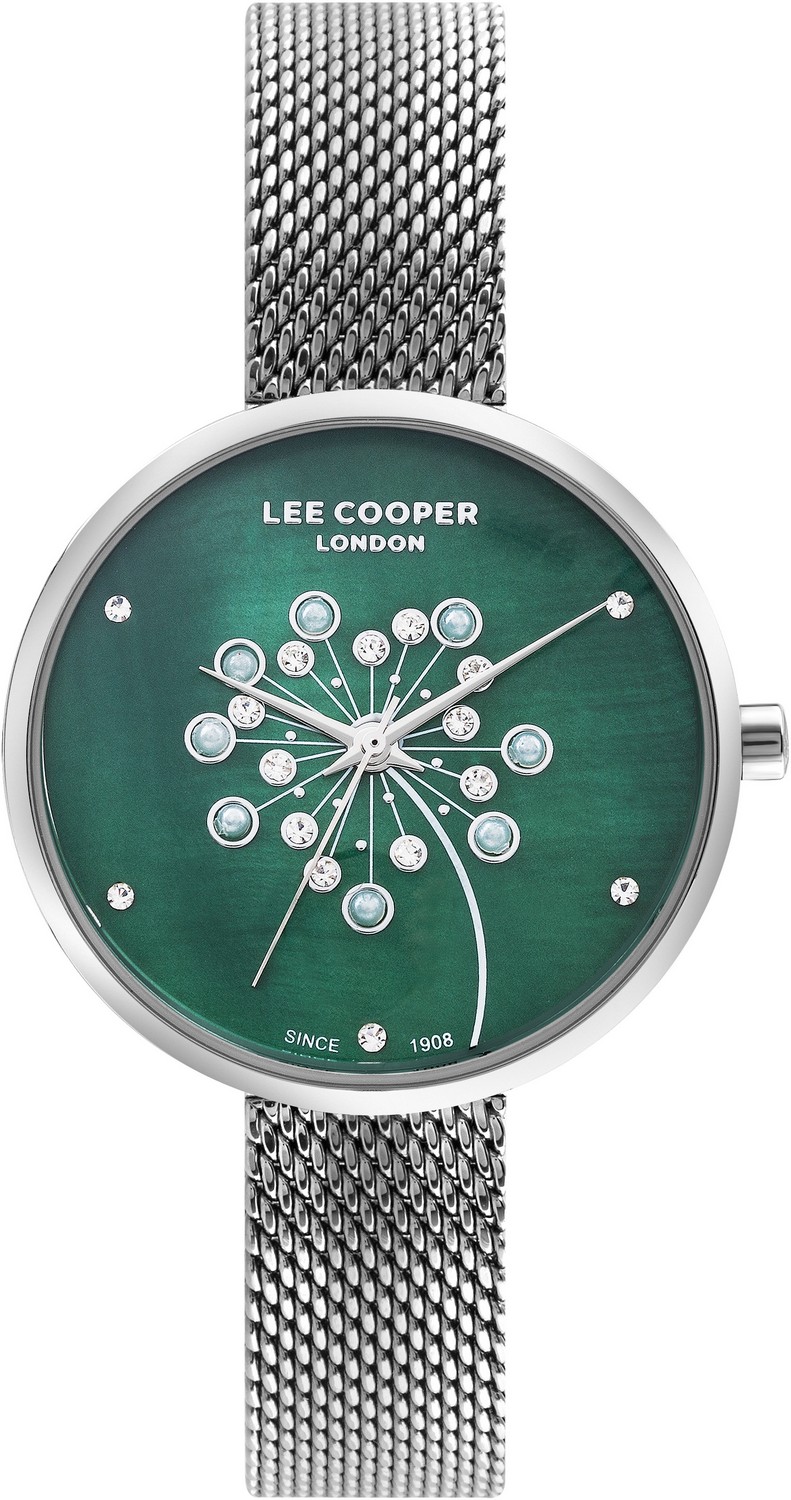 LEE COOPER  Женские часы, кварцевый механизм, суперметалл, 32 мм