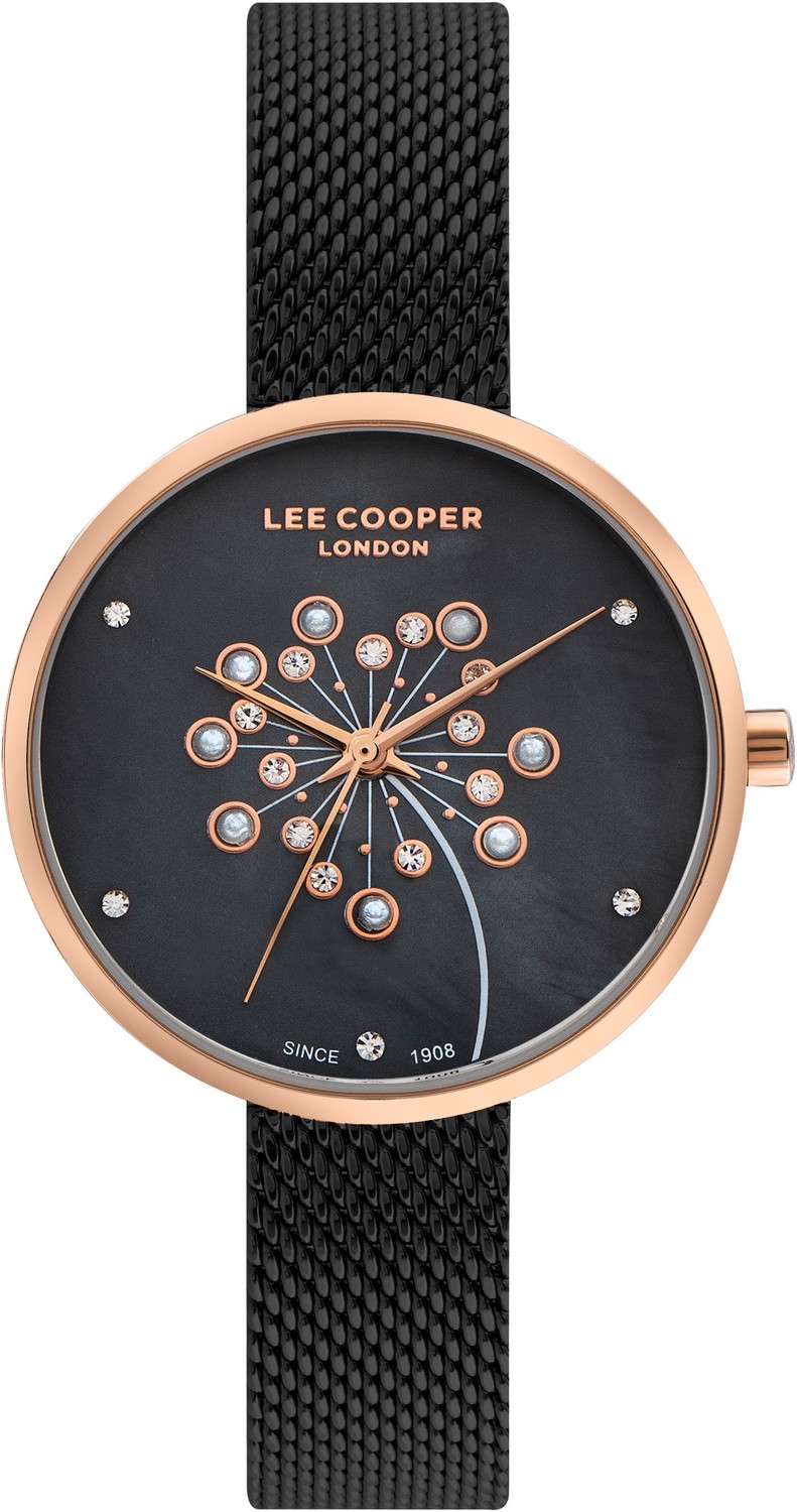 LEE COOPER  Женские часы, кварцевый механизм, суперметалл с покрытием, 32 мм
