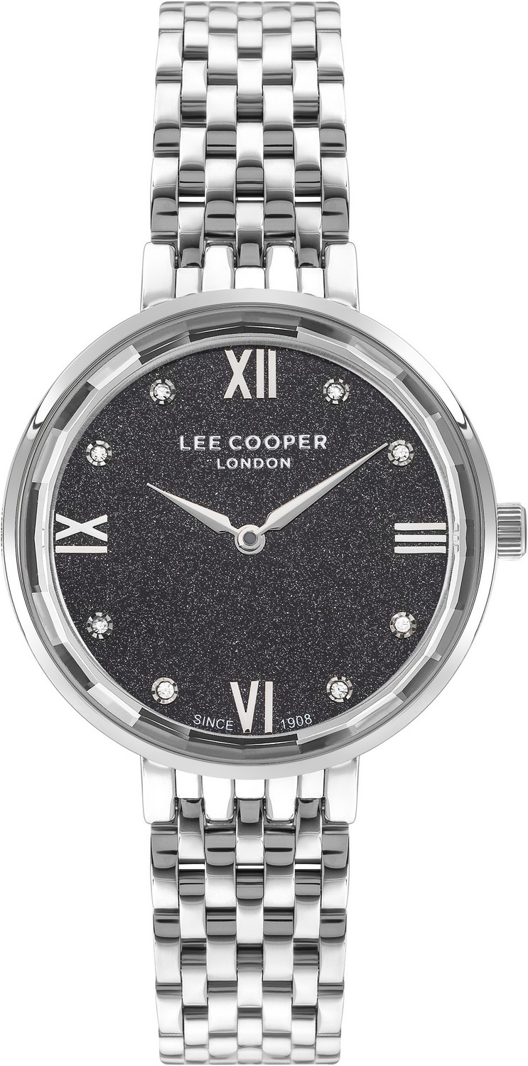 LEE COOPER  Женские часы, кварцевый механизм, суперметалл, 34 мм