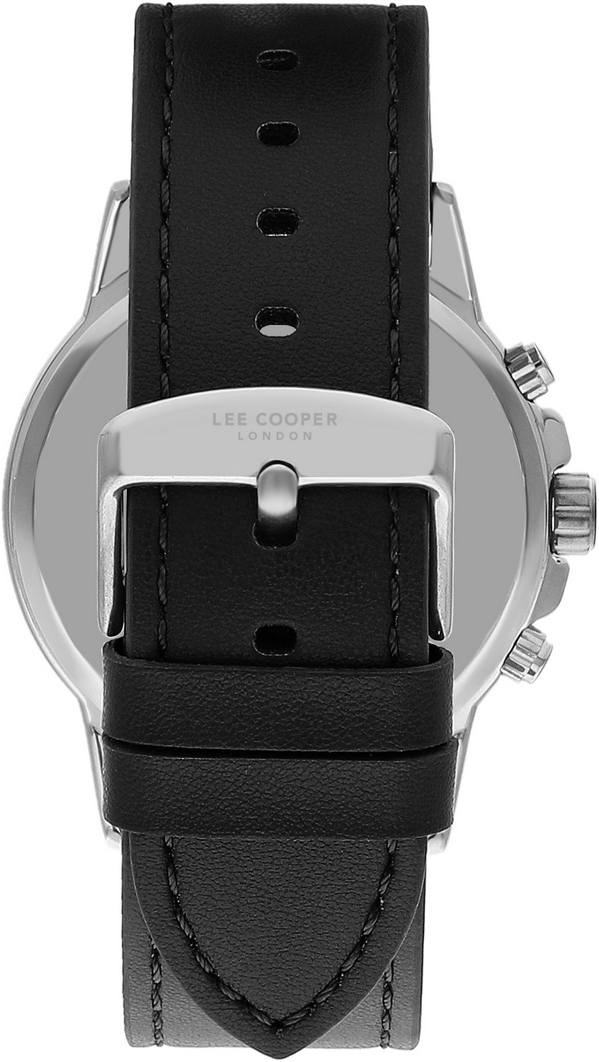 LEE COOPER  Мужские часы, кварцевый механизм, суперметалл, 46 мм