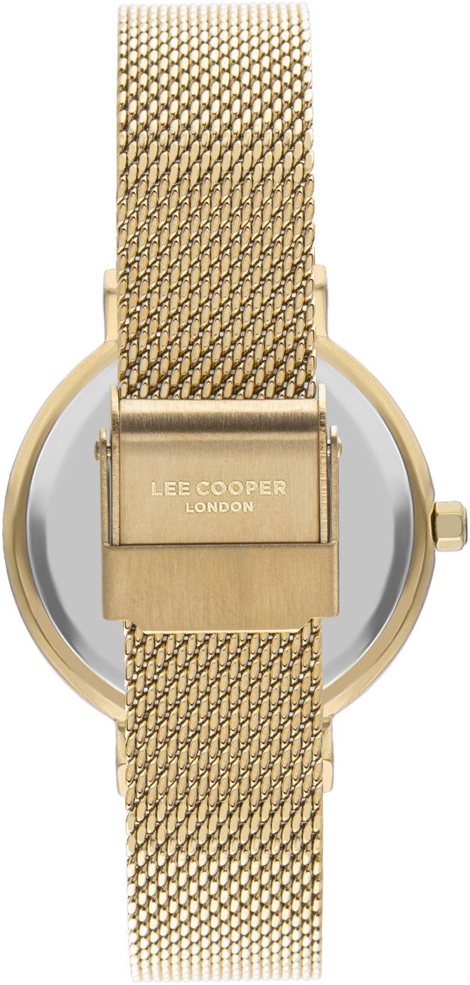 LEE COOPER  Женские часы, кварцевый механизм, суперметалл с покрытием, 34 мм