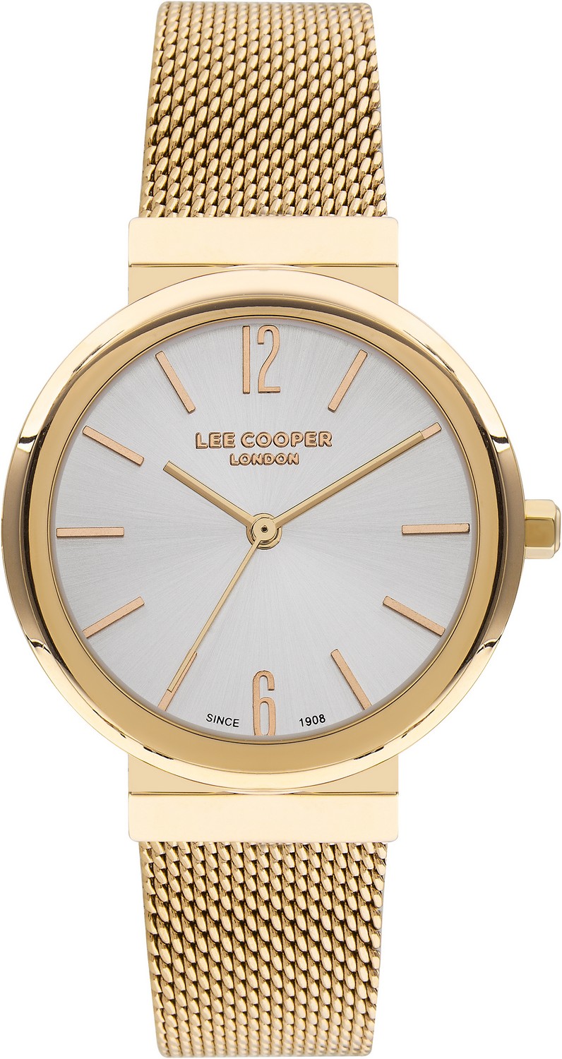 LEE COOPER  Женские часы, кварцевый механизм, суперметалл с покрытием, 34 мм