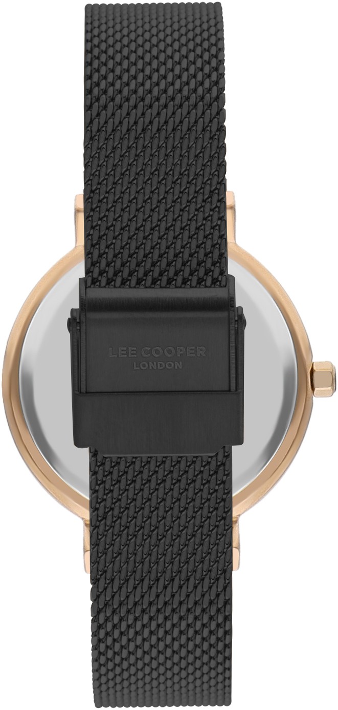 LEE COOPER  Женские часы, кварцевый механизм, суперметалл с покрытием, 34 мм