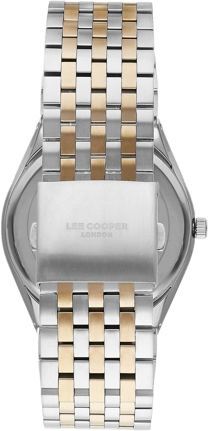 LEE COOPER  Мужские часы, кварцевый механизм, суперметалл с покрытием, 44 мм