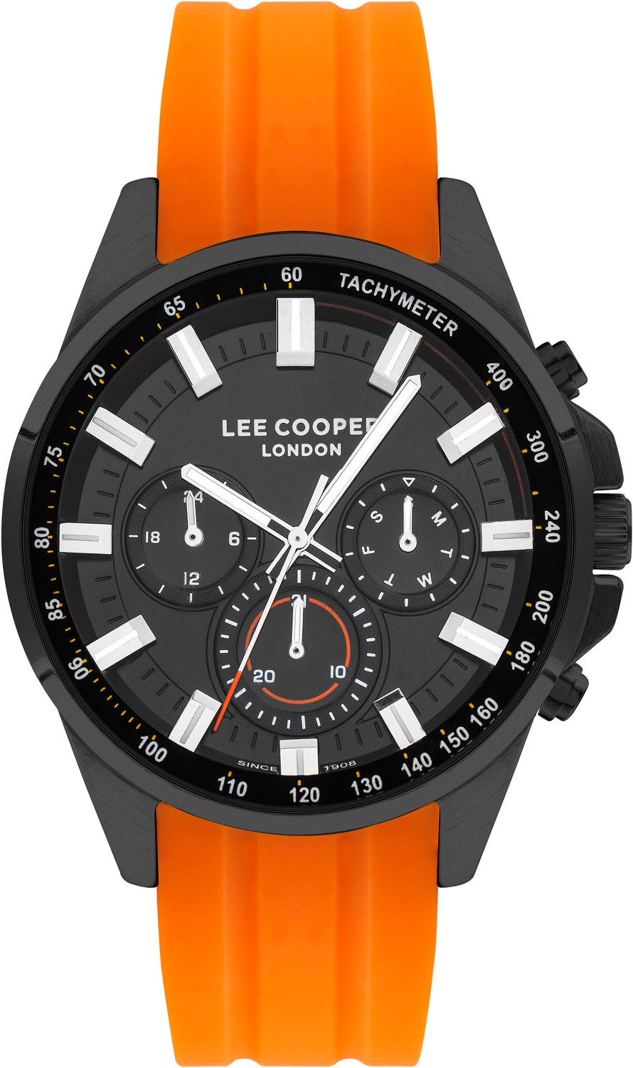 LEE COOPER  Мужские часы, кварцевый механизм, суперметалл с покрытием, 46 мм