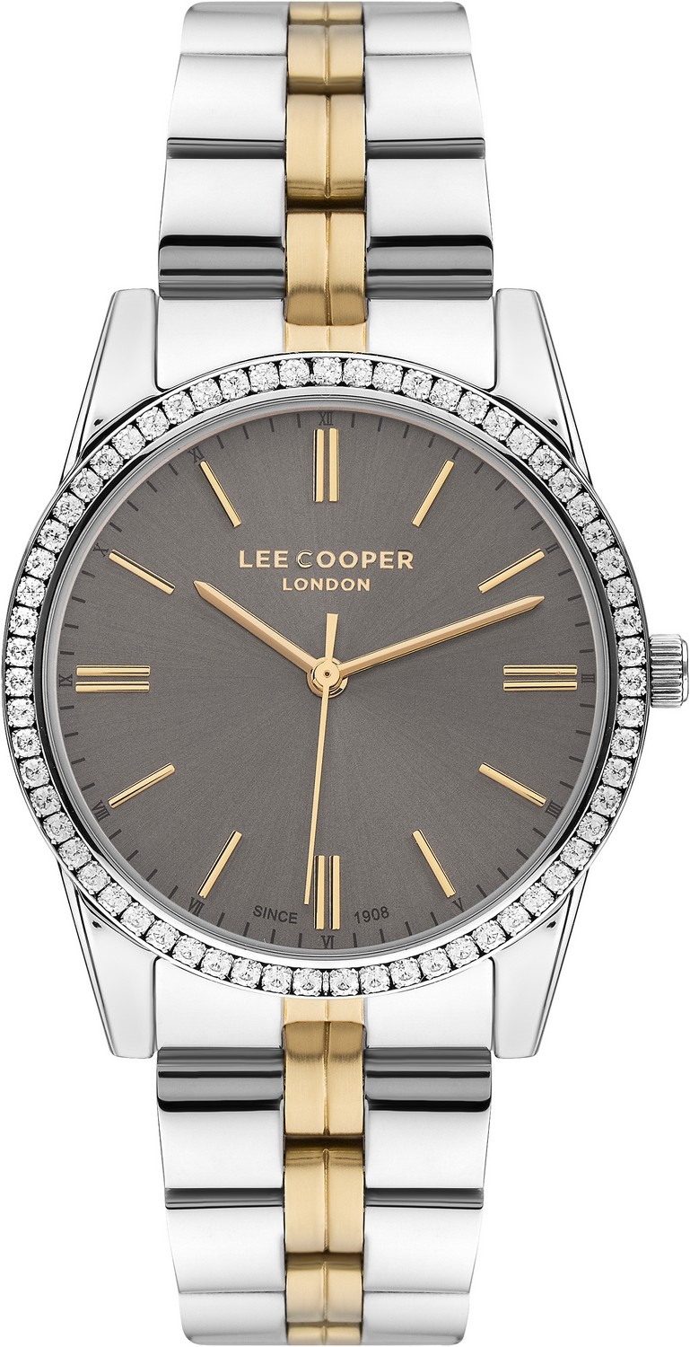 LEE COOPER  Женские часы, кварцевый механизм, суперметалл с покрытием, 35 мм