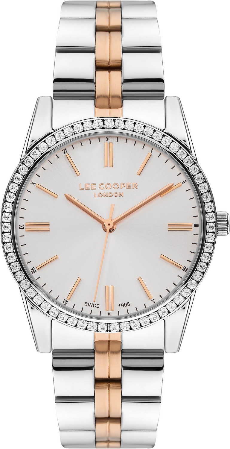 LEE COOPER  Женские часы, кварцевый механизм, суперметалл с покрытием, 35 мм