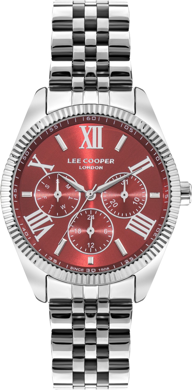 LEE COOPER  Женские часы, кварцевый механизм, суперметалл, 37 мм