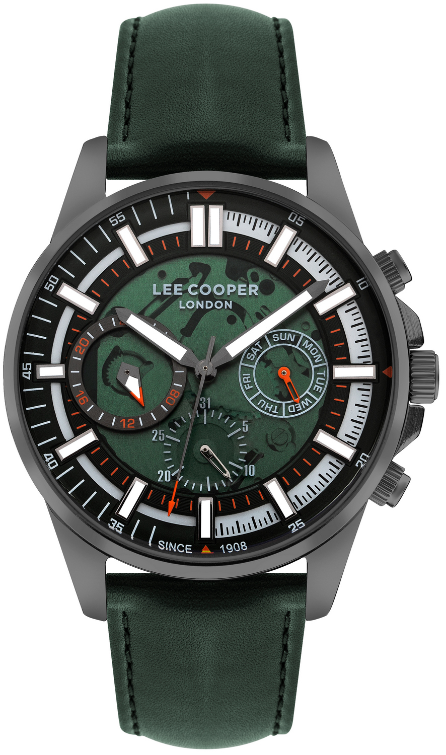 LEE COOPER  Мужские часы, кварцевый механизм, 44 мм