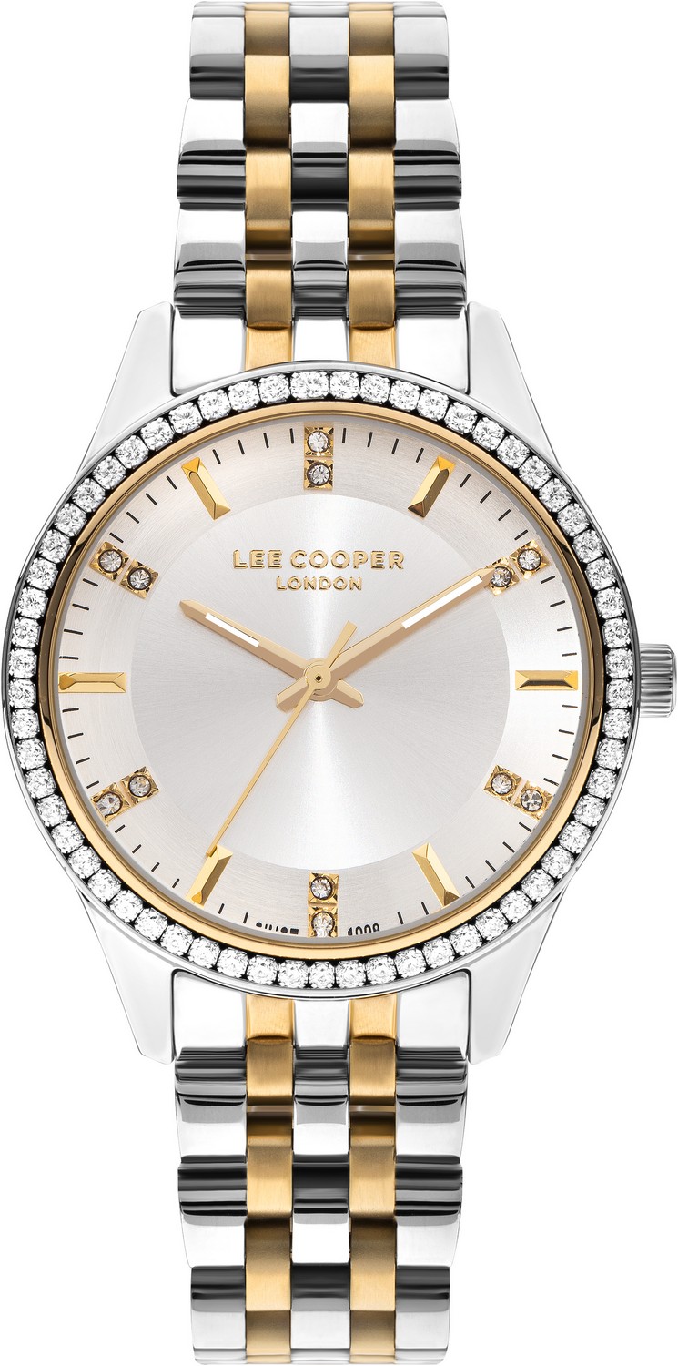 LEE COOPER  Женские часы, кварцевый механизм, суперметалл с покрытием, 35 мм