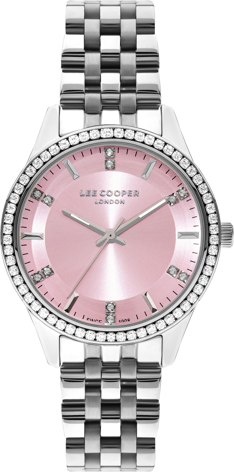 LEE COOPER  Женские часы, кварцевый механизм, суперметалл, 35 мм