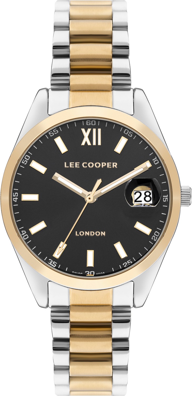 LEE COOPER  Женские часы, кварцевый механизм, суперметалл с покрытием, 34 мм