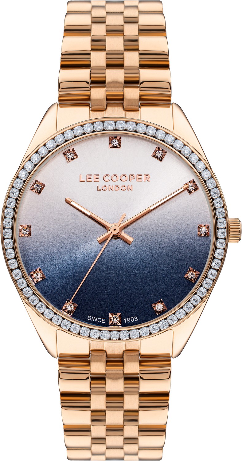 LEE COOPER  Женские часы, кварцевый механизм, суперметалл с покрытием, 36 мм