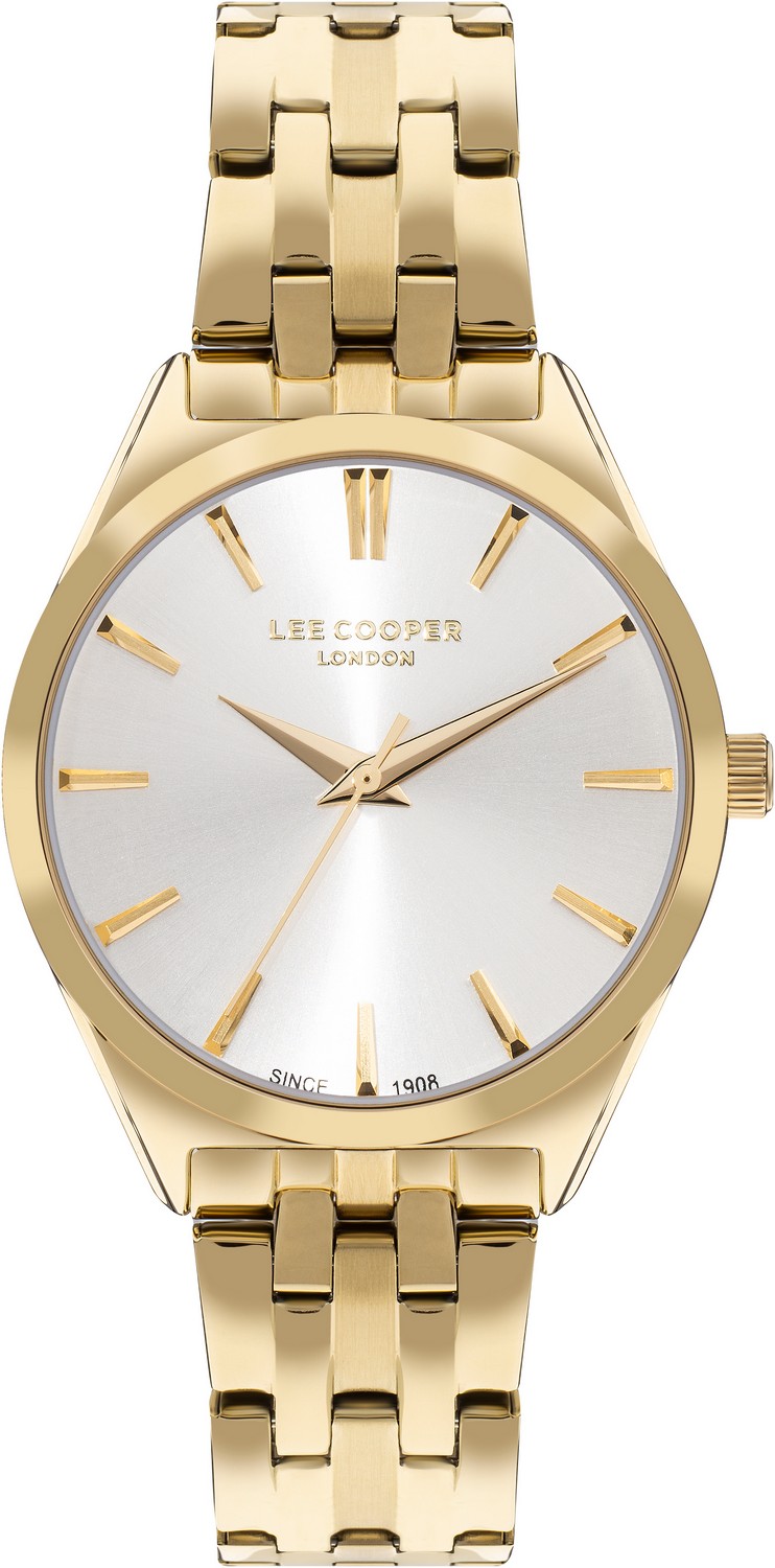 LEE COOPER  Женские часы, кварцевый механизм, суперметалл с покрытием, 34 мм