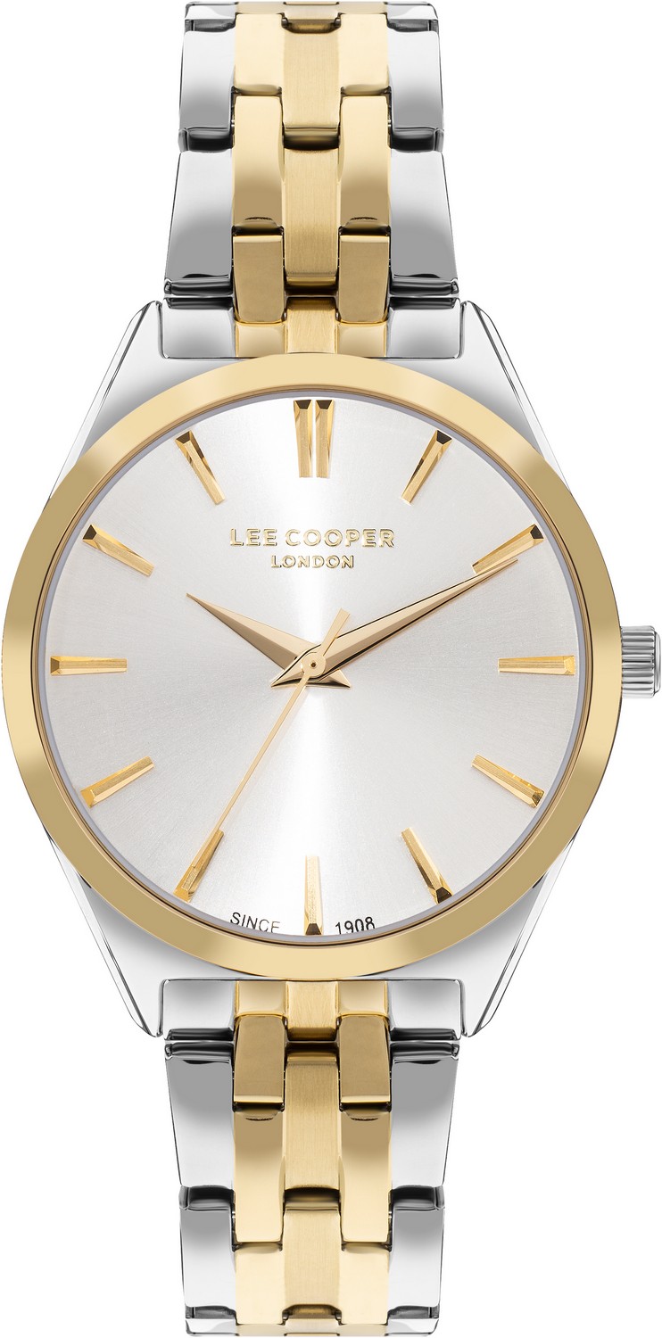 LEE COOPER  Женские часы, кварцевый механизм, суперметалл с покрытием, 34 мм