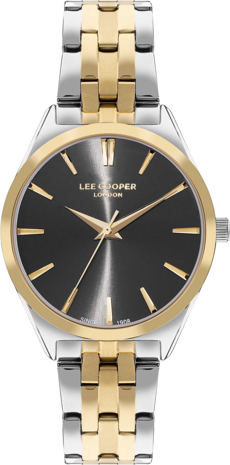 LEE COOPER  Женские часы, кварцевый механизм, суперметалл с покрытием, 34 мм