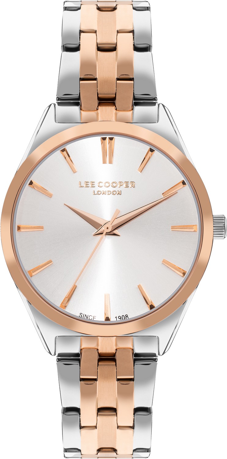 LEE COOPER  Женские часы, кварцевый механизм, суперметалл с покрытием, 34 мм
