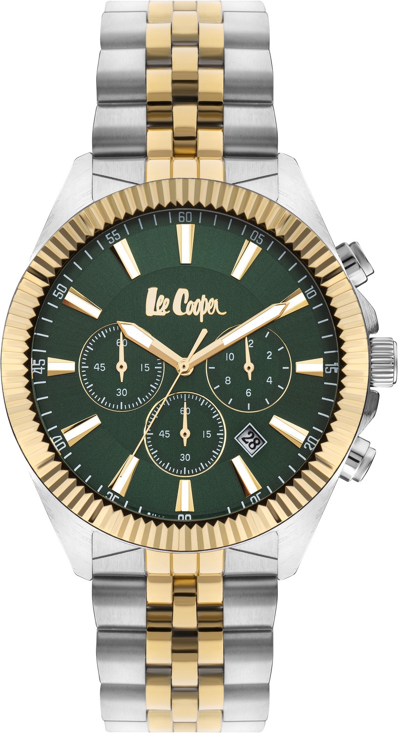 LEE COOPER  Мужские часы, кварцевый механизм, суперметалл с покрытием, 45 мм