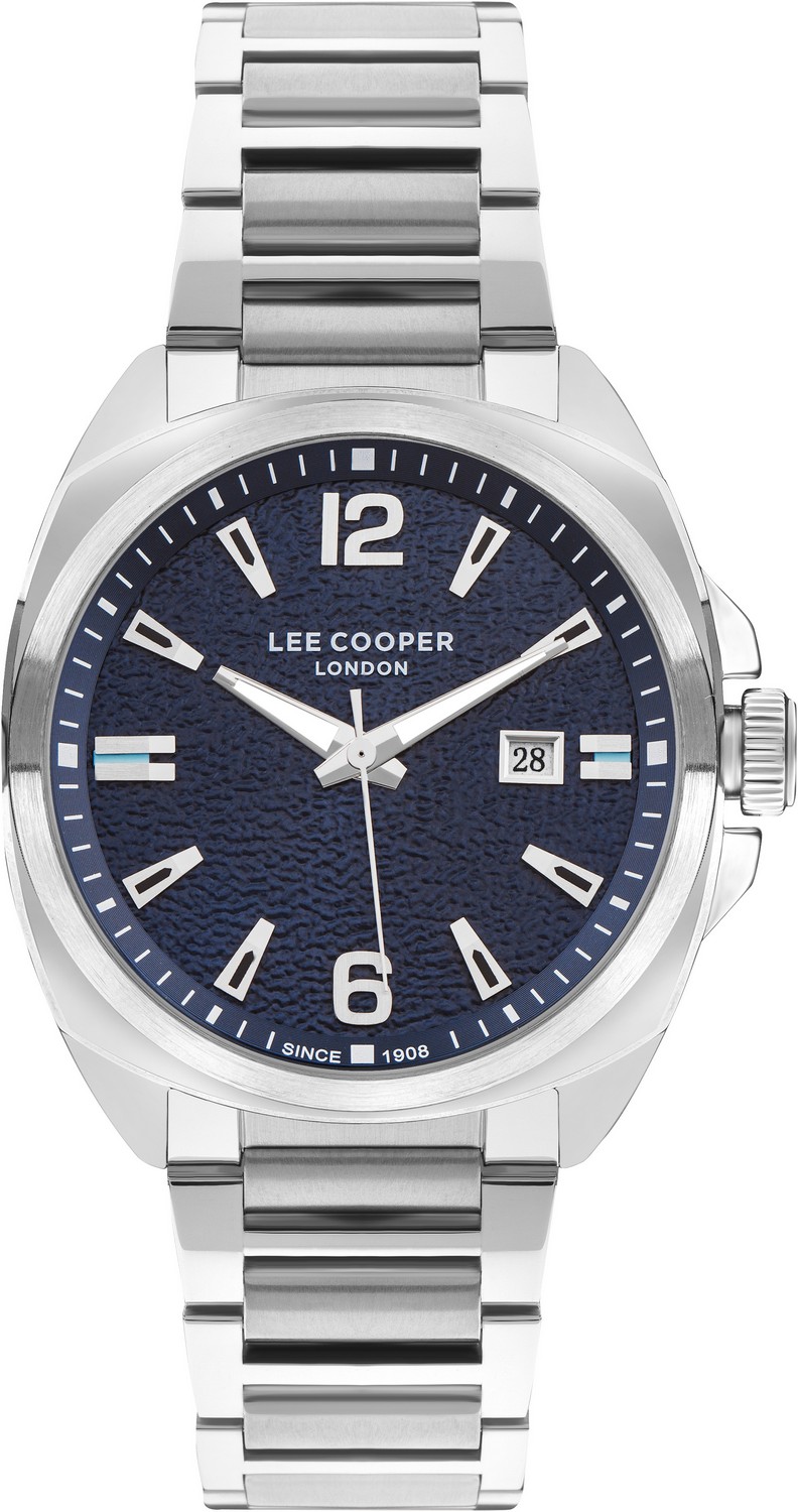 LEE COOPER  Мужские часы, кварцевый механизм, суперметалл, 46 мм