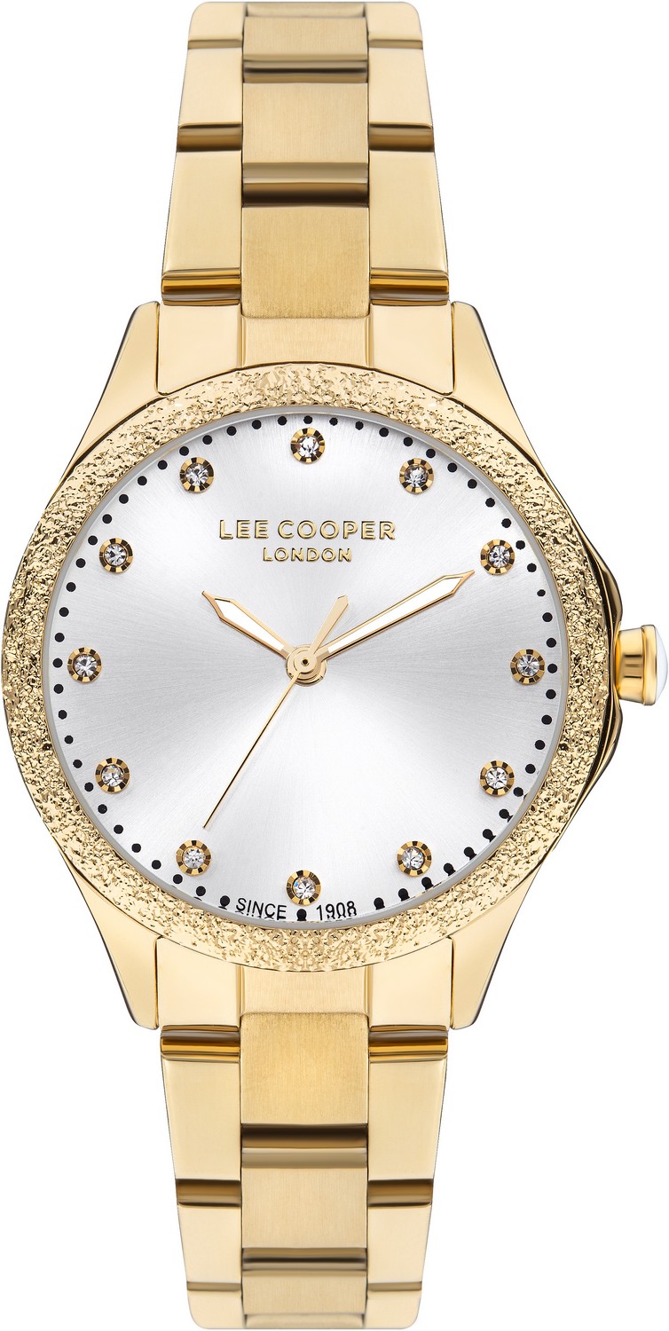 LEE COOPER  Женские часы, кварцевый механизм, суперметалл с покрытием, 35 мм