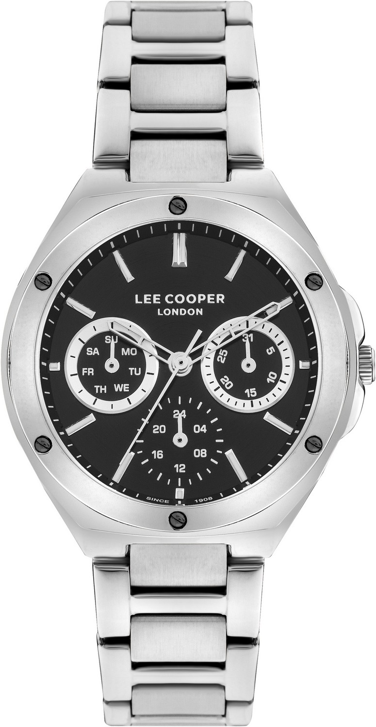 LEE COOPER  Женские часы, кварцевый механизм, суперметалл, 34 мм