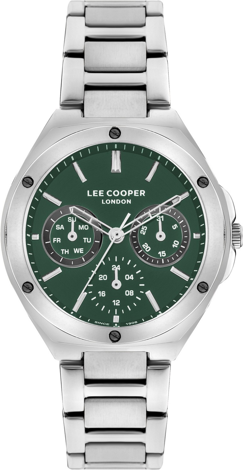 LEE COOPER  Женские часы, кварцевый механизм, суперметалл, 34 мм