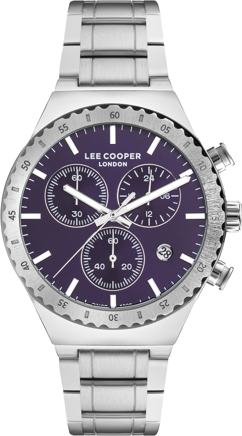 LEE COOPER  Мужские часы, кварцевый механизм, суперметалл, 43 мм