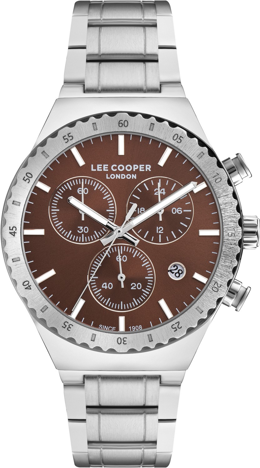 LEE COOPER  Мужские часы, кварцевый механизм, суперметалл, 43 мм