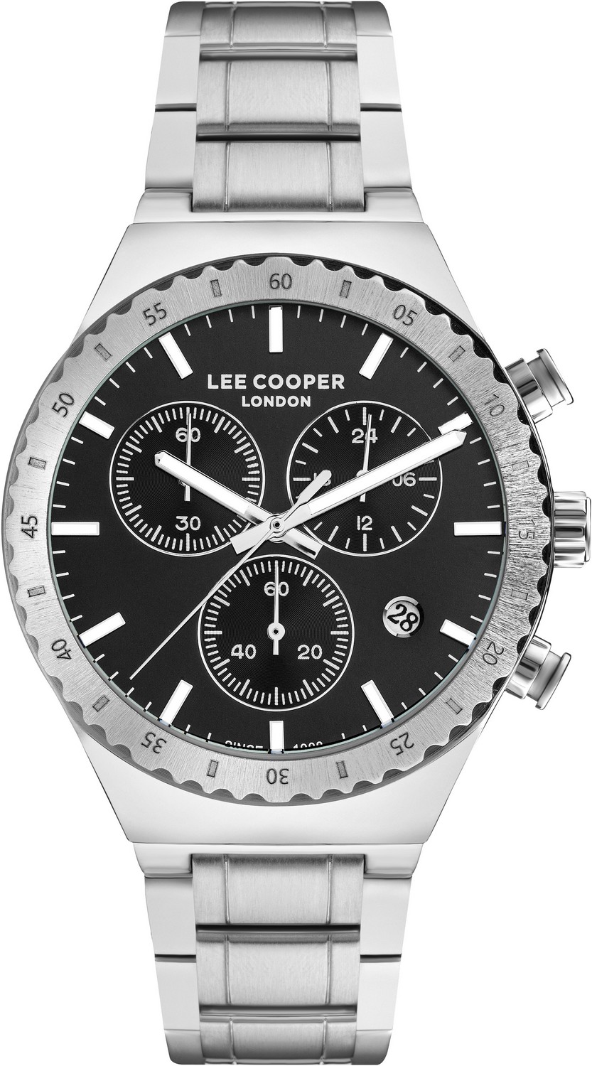 LEE COOPER  Мужские часы, кварцевый механизм, суперметалл, 43 мм