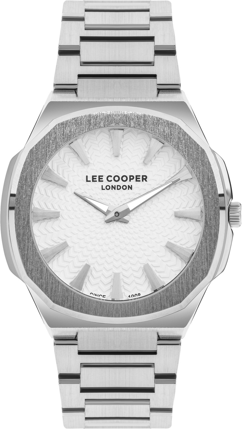 LEE COOPER  Мужские часы, кварцевый механизм, суперметалл, 42 мм