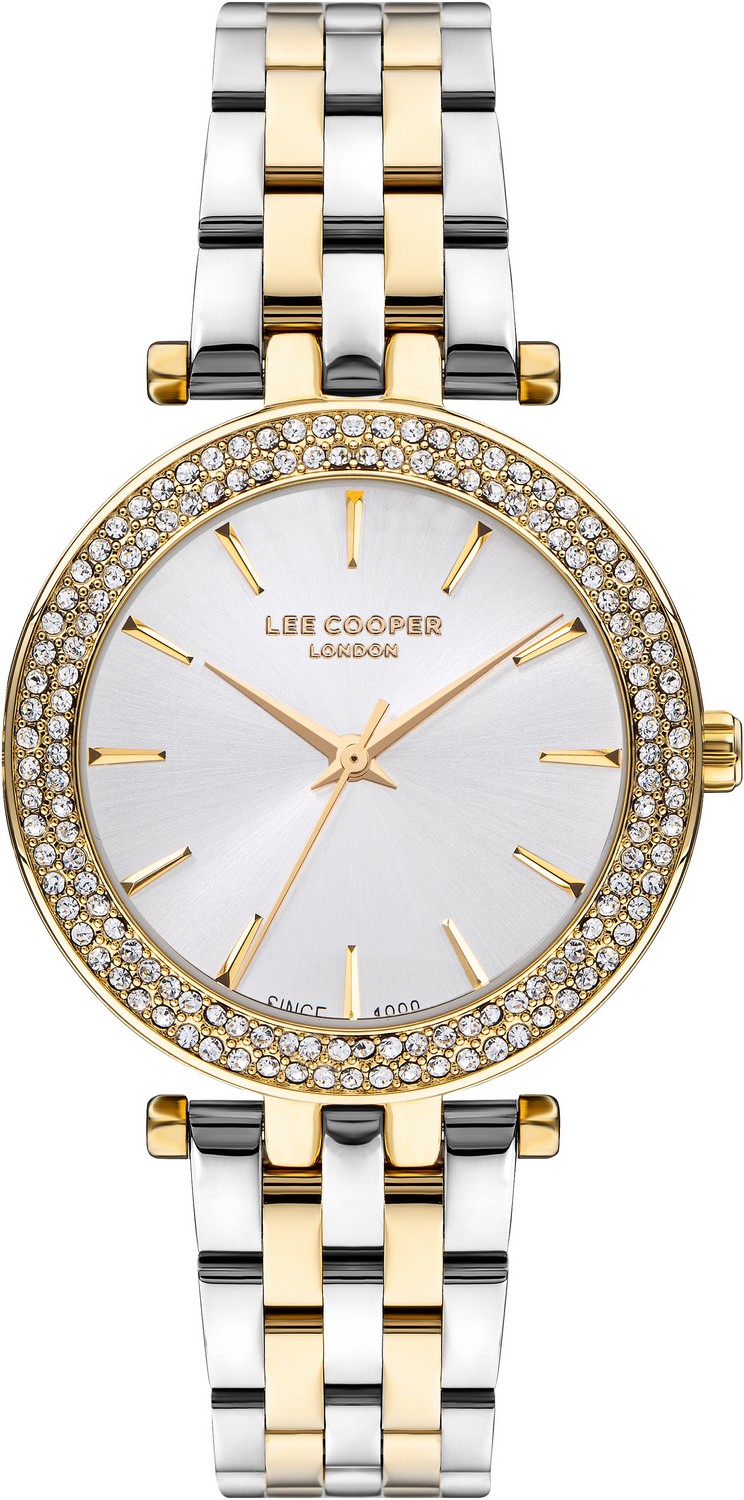 LEE COOPER  Женские часы, кварцевый механизм, суперметалл с покрытием, 34 мм