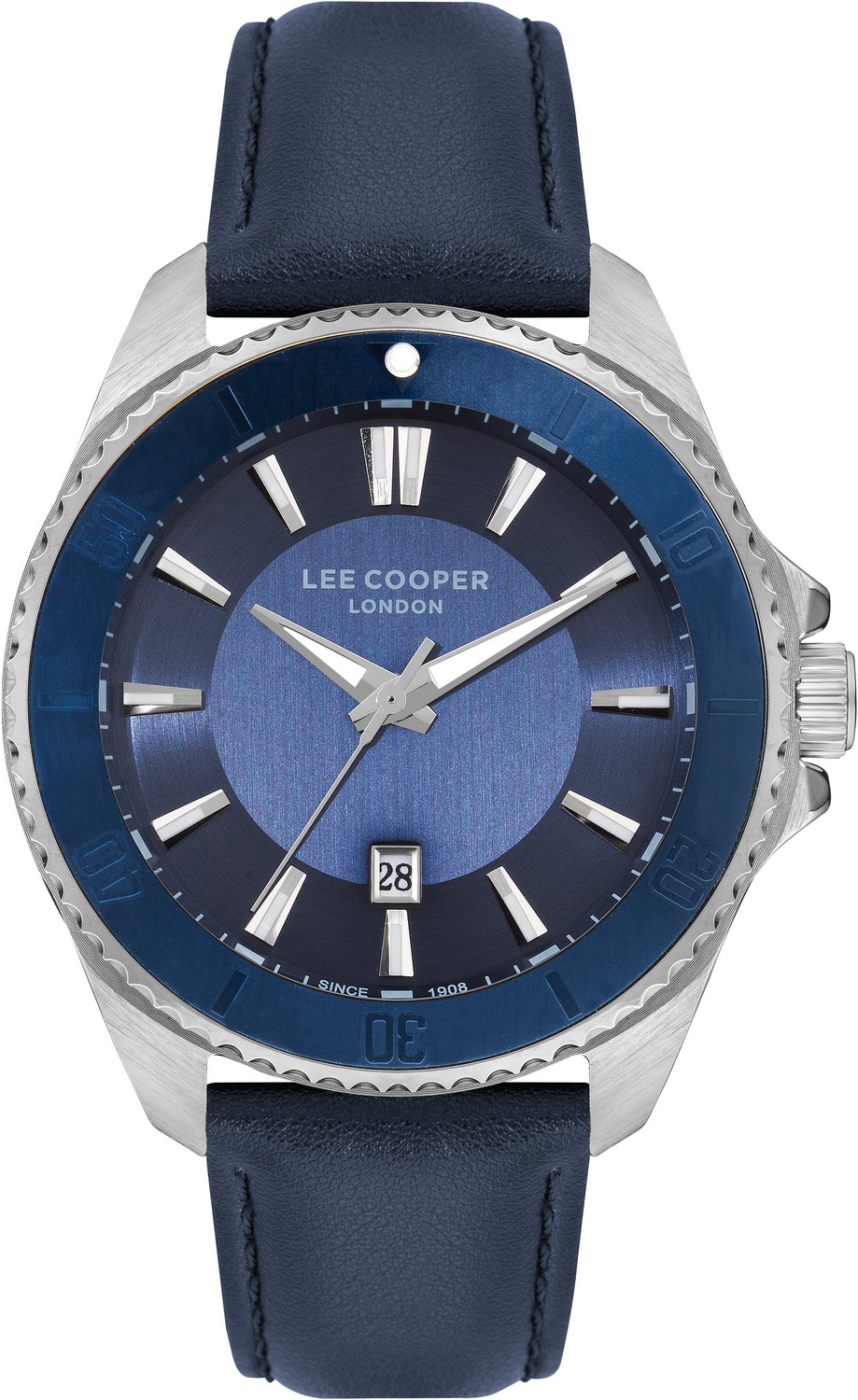 LEE COOPER  Мужские часы, кварцевый механизм, суперметалл, 45 мм