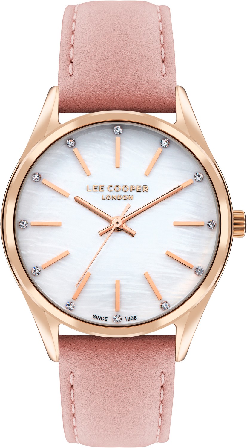 LEE COOPER  Женские часы, кварцевый механизм, суперметалл с покрытием, 36 мм