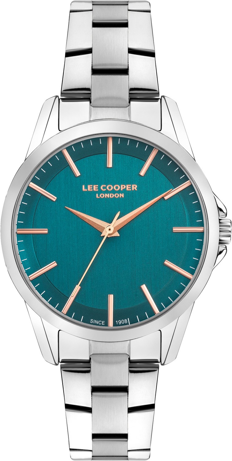LEE COOPER  Женские часы, кварцевый механизм, суперметалл, 34 мм