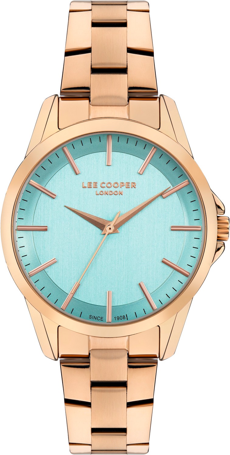 LEE COOPER  Женские часы, кварцевый механизм, суперметалл с покрытием, 34 мм