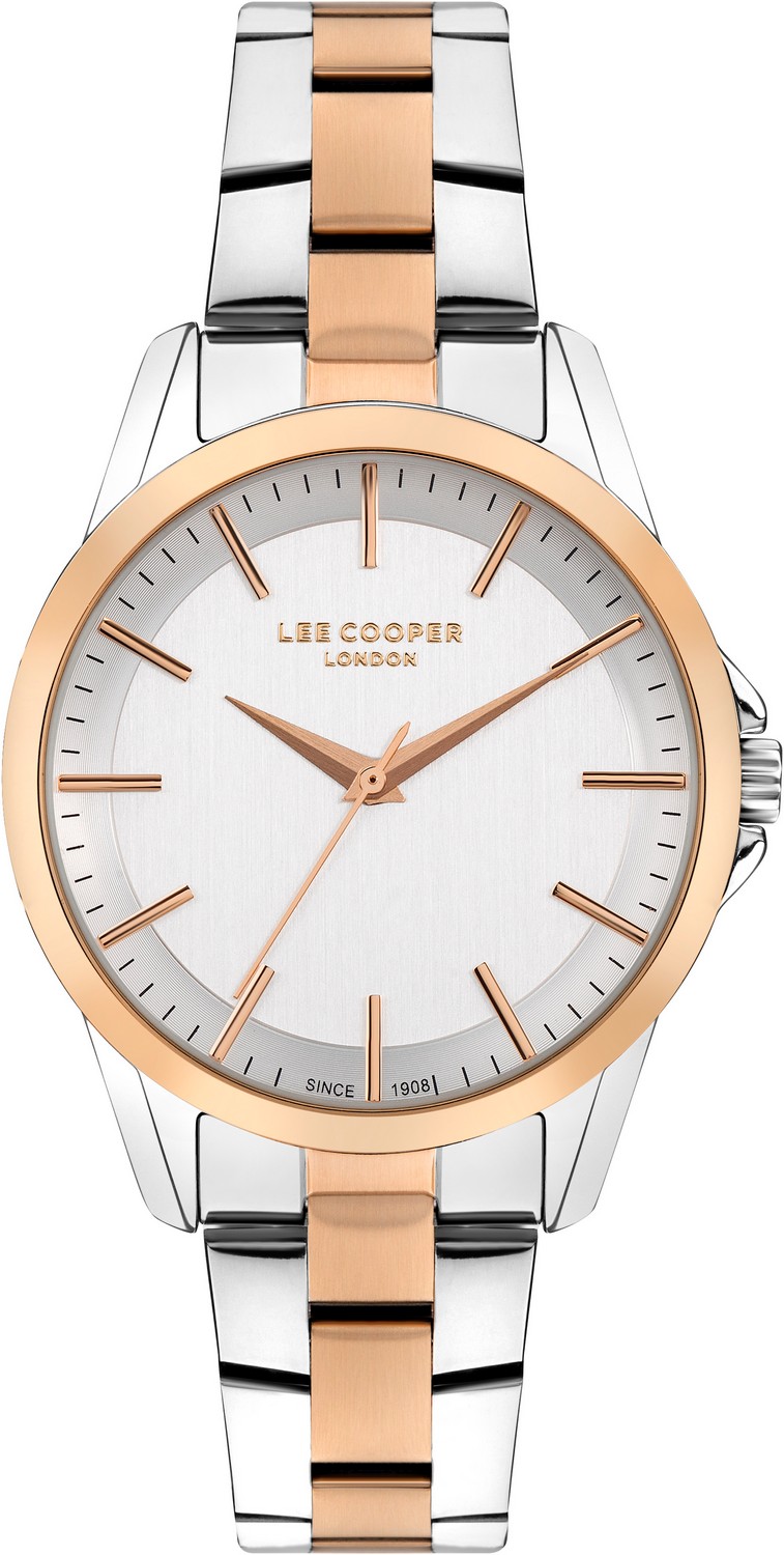 LEE COOPER  Женские часы, кварцевый механизм, суперметалл с покрытием, 34 мм