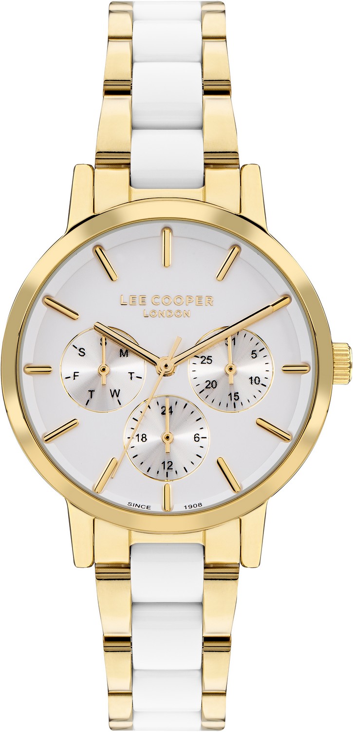 LEE COOPER  Женские часы, кварцевый механизм, суперметалл с покрытием, 36 мм