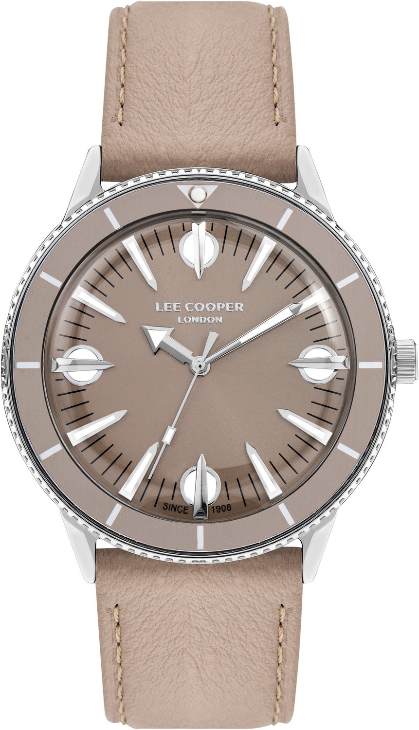LEE COOPER  Мужские часы, кварцевый механизм, суперметалл, 43 мм