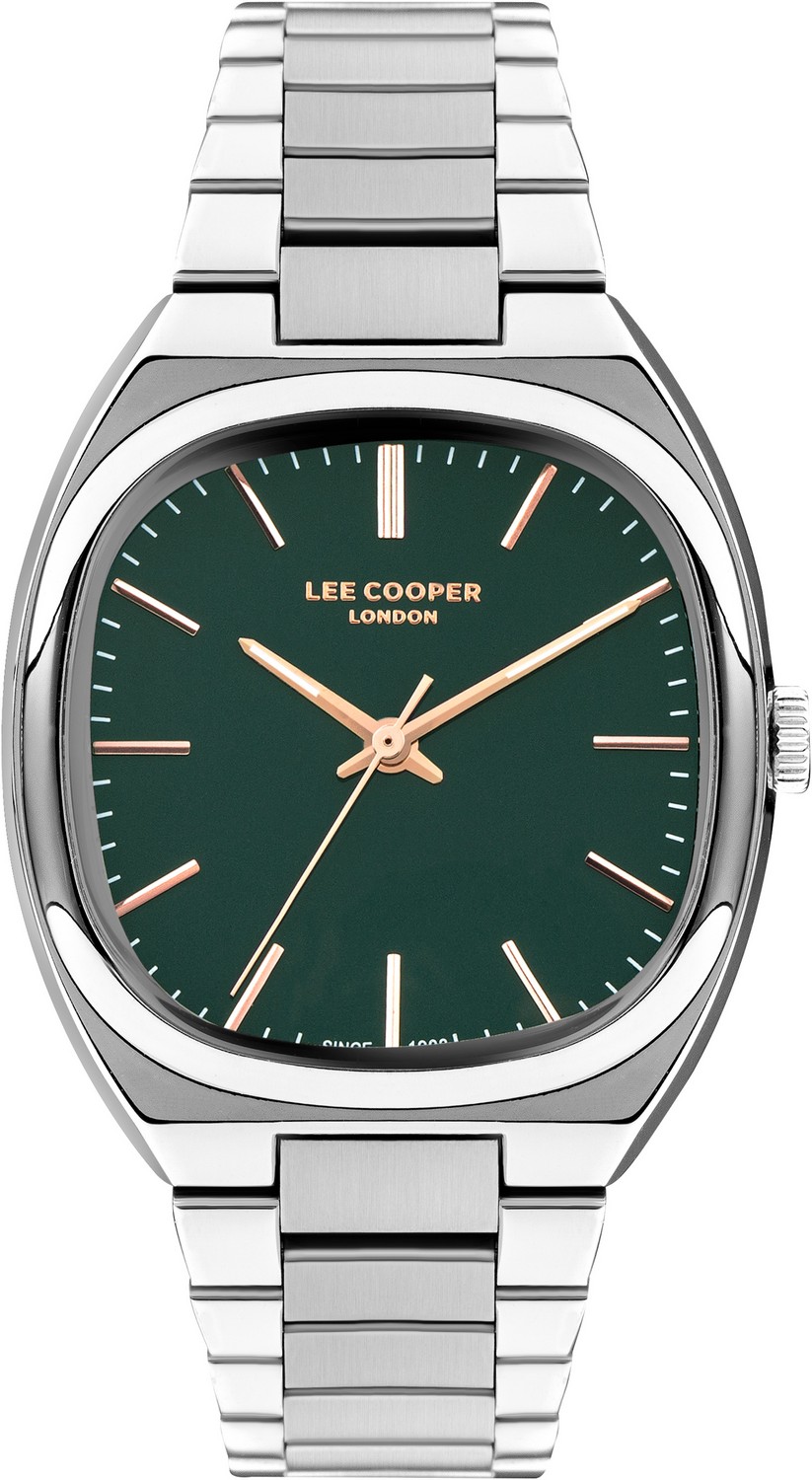 LEE COOPER  Мужские часы, кварцевый механизм, суперметалл, 41 мм