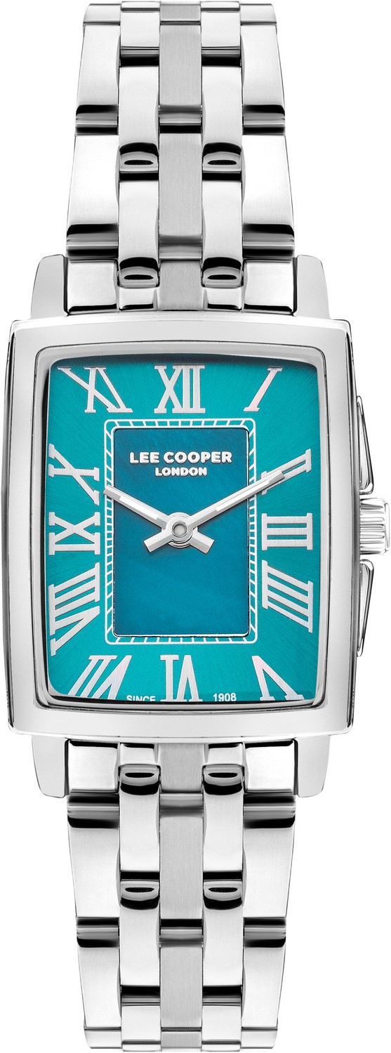 LEE COOPER  Женские часы, кварцевый механизм, суперметалл, 27х33 мм