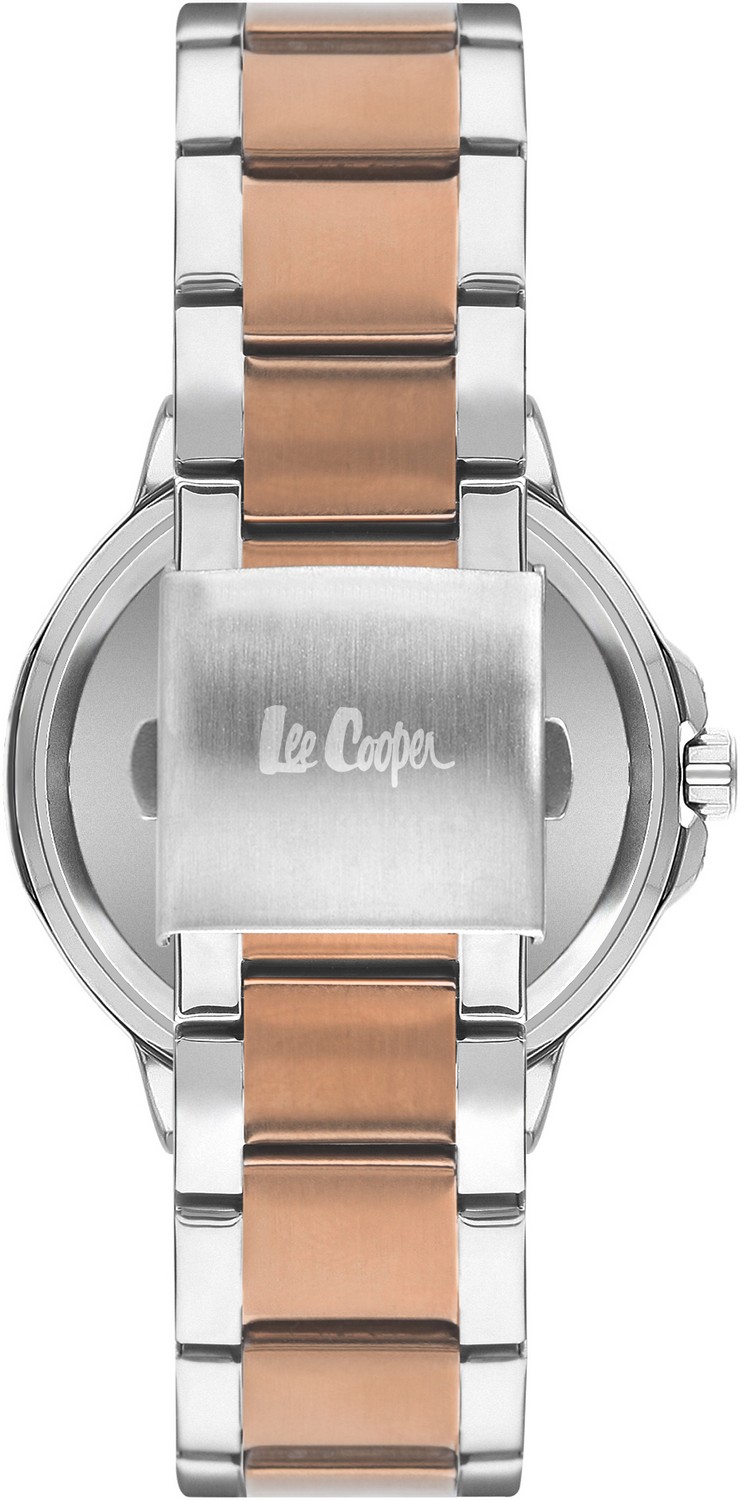 LEE COOPER  Мужские часы, кварцевый механизм, суперметалл, 44 мм