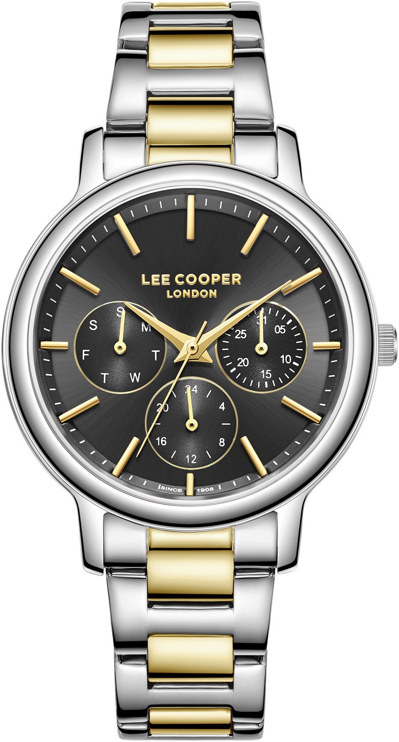 LEE COOPER  Женские часы, кварцевый механизм, суперметалл с покрытием, 35 мм