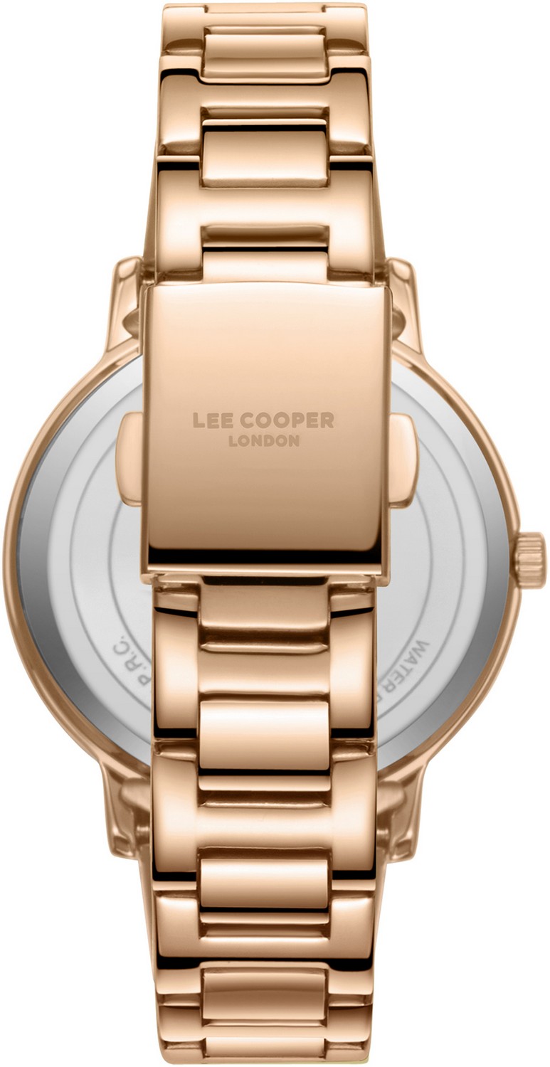 LEE COOPER  Женские часы, кварцевый механизм, суперметалл с покрытием, 35 мм