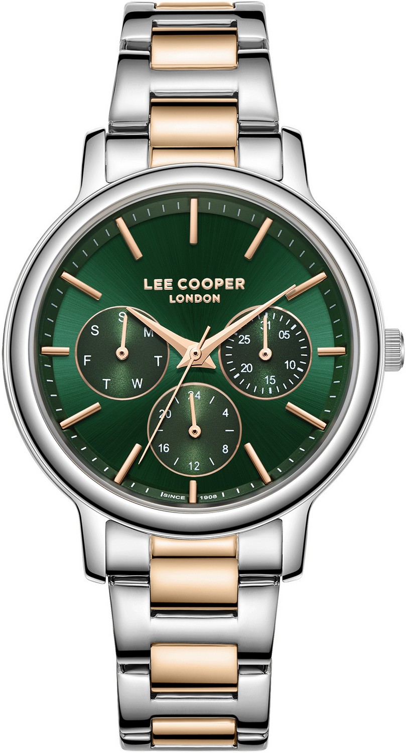 LEE COOPER  Женские часы, кварцевый механизм, суперметалл с покрытием, 35 мм