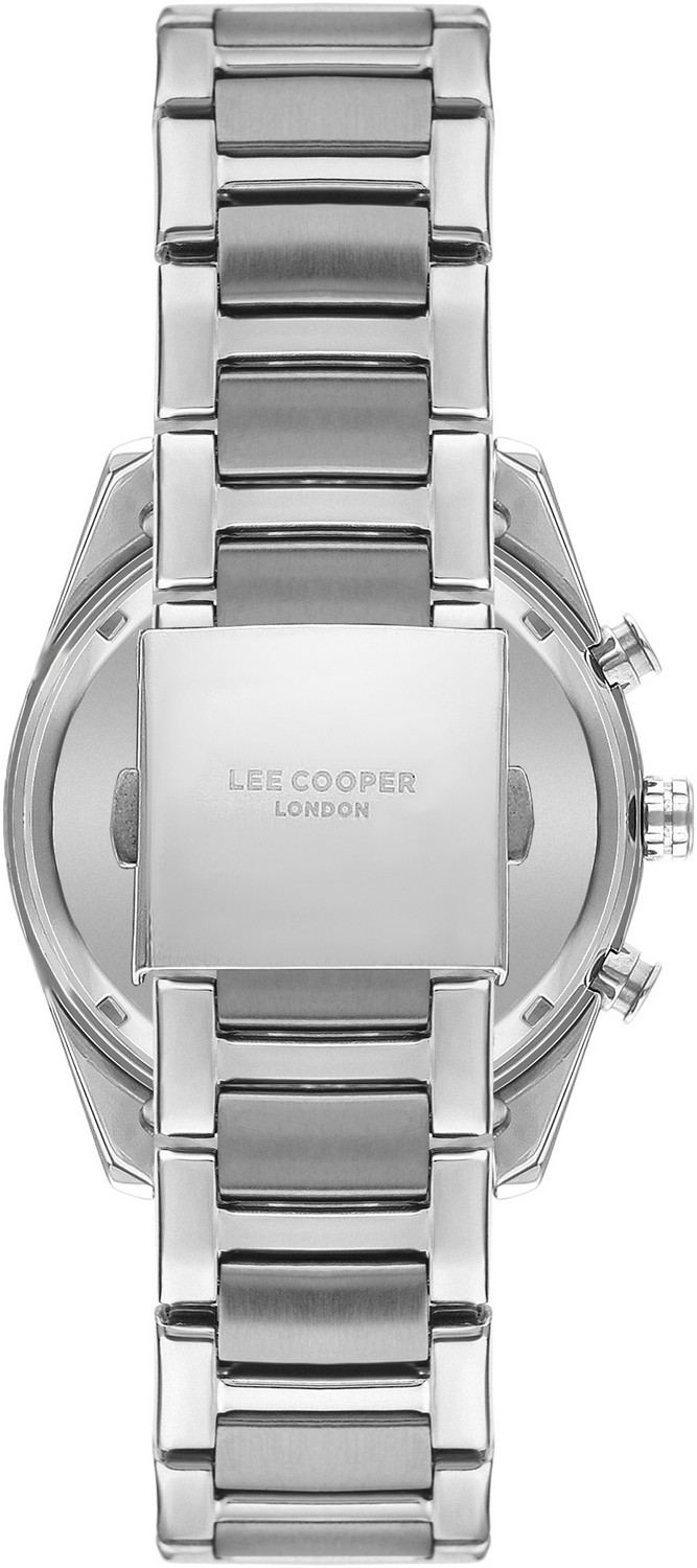 LEE COOPER  Мужские часы, кварцевый механизм, суперметалл, 44 мм