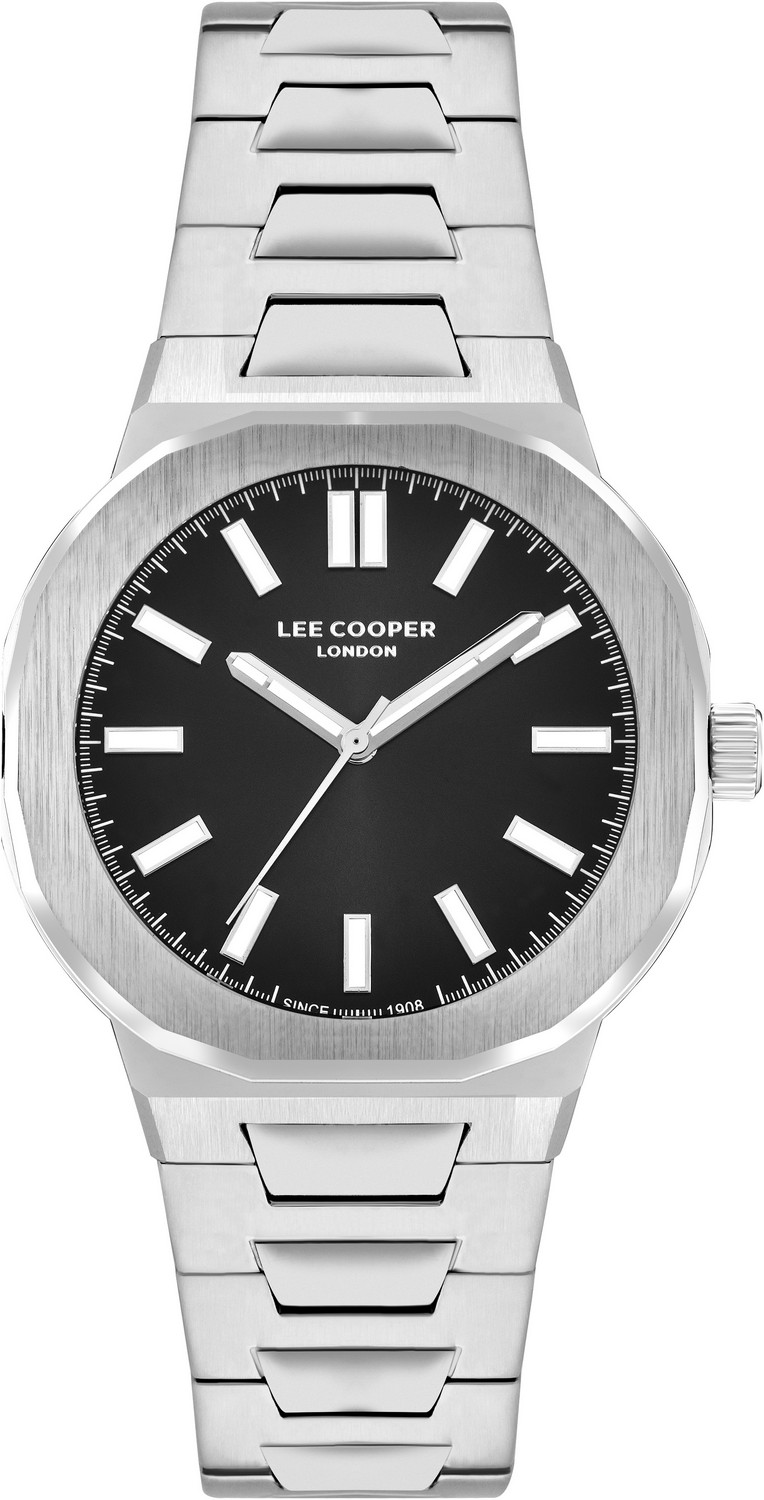 LEE COOPER  Мужские часы, кварцевый механизм, суперметалл, 43 мм