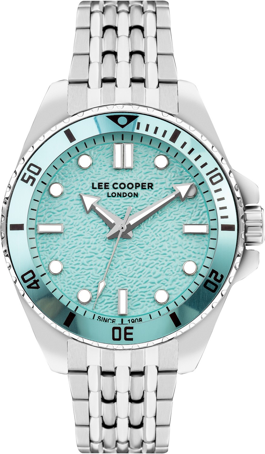 LEE COOPER  Мужские часы, кварцевый механизм, суперметалл, 43 мм