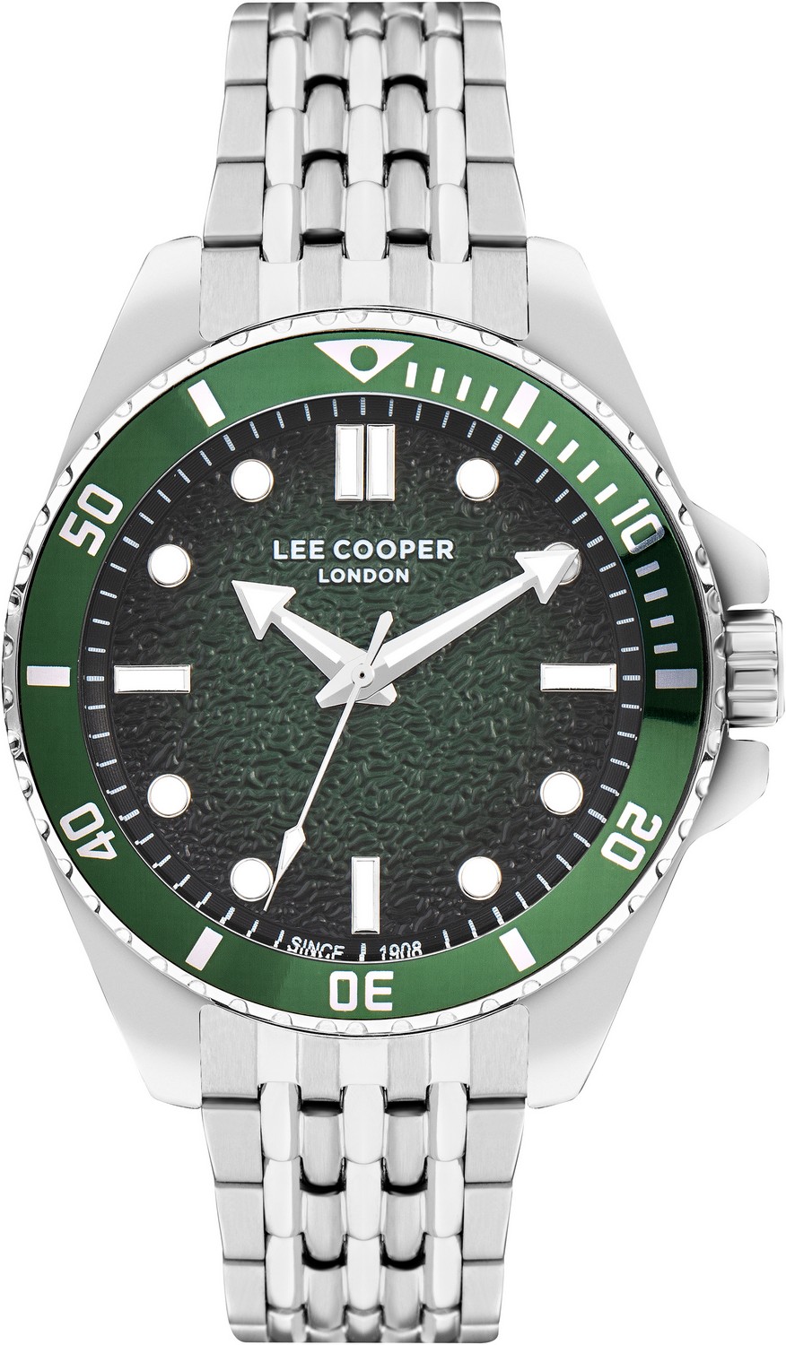 LEE COOPER  Мужские часы, кварцевый механизм, суперметалл, 43 мм